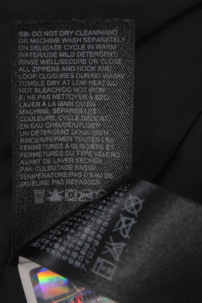 The North Face Womens Quilted Nylon Vest Black Zip Size L