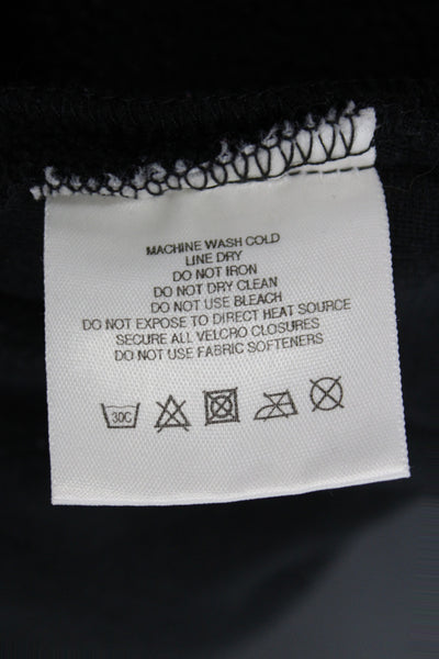 The North Face Mens Black Polyester Zip Sweatshirt Jacket Size L