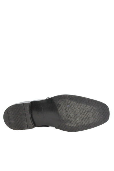 Banana Republic Mens Leather Formal Slip On Shoes Black Size 10.5