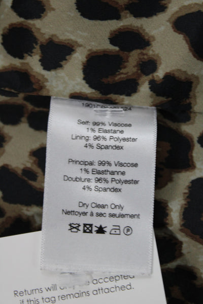 Veronica Beard Women Basic Jacket Black Button Long Sleeve Size 0