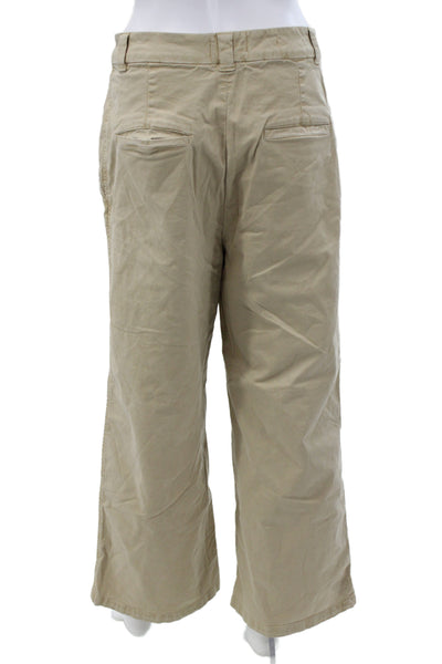 Closed Womens Chino Pants Beige Organic Cotton Inseam 25 Size 29