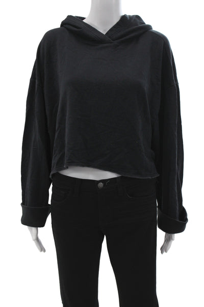 Nike Women Black Pullover Hoodie Size L