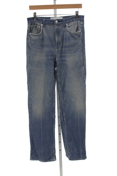Rag & Bone Womens Straight Blue Mid Rise 100% Cotton Jeans Size 26