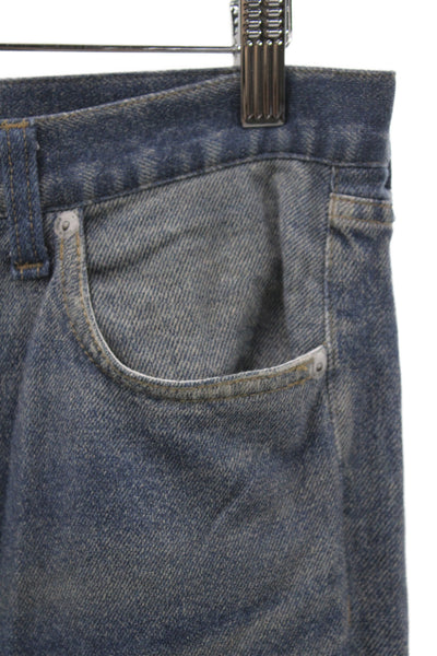 Rag & Bone Womens Straight Blue Mid Rise 100% Cotton Jeans Size 26