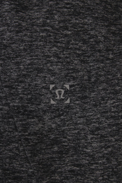 Lululemon Womens Gray Collared Zip Pullover Hoodie Long Sleeve Size 4
