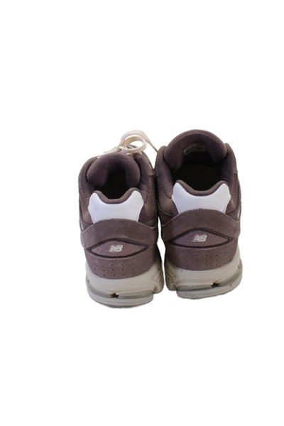 New Balance Mens Suede 2002 R Lace Up Sneakers Purple Size 12