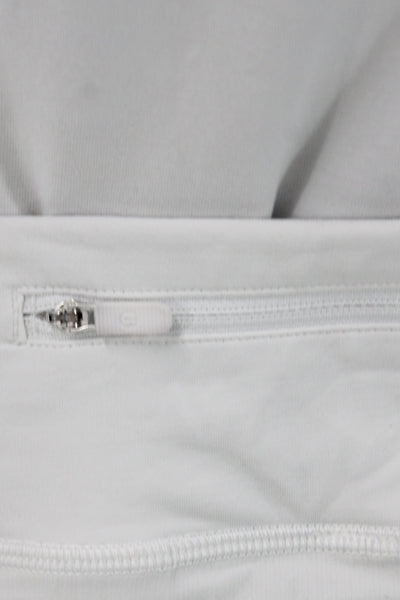 Lululemon Womens Athletic White Skort Mini Synthetic Athleisure Size 12