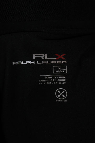 RLX Ralph Lauren Womens Athletic Black Geometric Mini Skort Stretch Size M