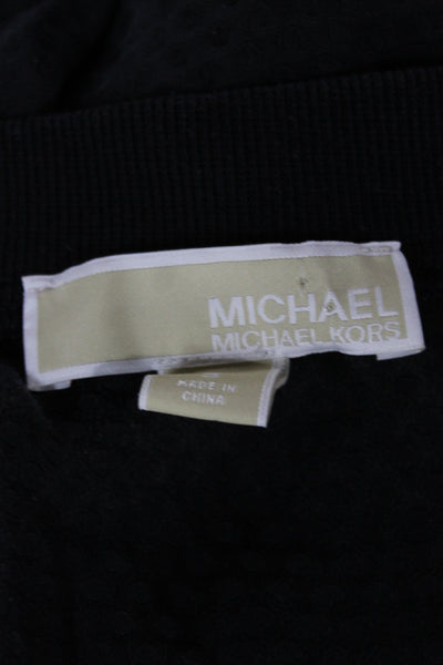 Michael Michael Kors Women Shift Dress Black Size S