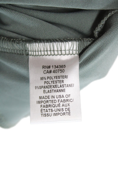 Eileen Fisher Womens Ankle Pants Black Viscose Nylon Spandex Size 1X