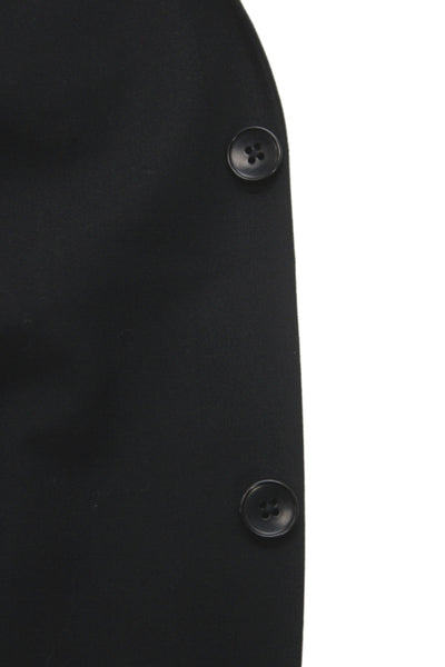 Theory Mens Blazer Black 95% Wool Button Classic Size 42