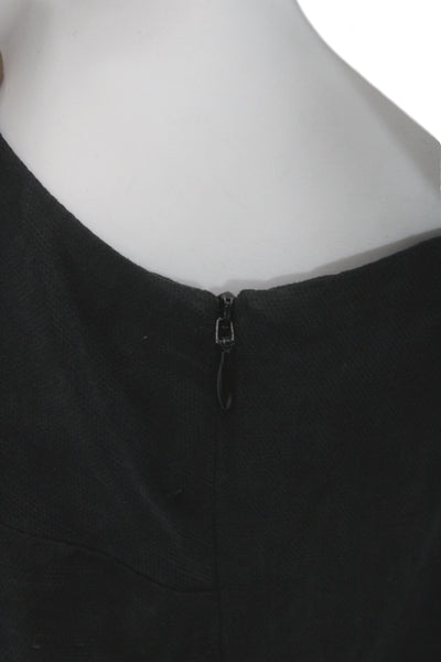 Hatch Women Maternity Black Slip Dress V Neck Midi Tencel Size 0