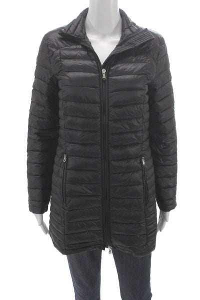 LRL Lauren Active Ralph Lauren Women Black Nylon Puffer Jacket Zip Size S