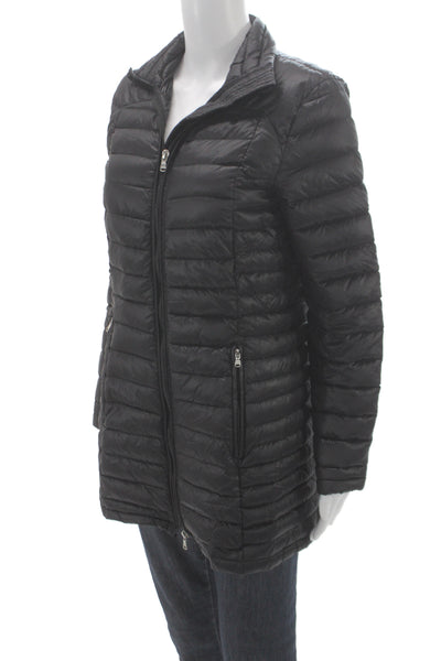LRL Lauren Active Ralph Lauren Women Black Nylon Puffer Jacket Zip Size S