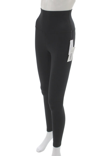 Yogalicious Womens Black Ankle Leggings Athleisure Pull On Size XS