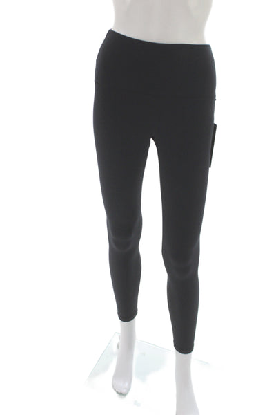Zobha Womens Black Ankle Leggings Athleisure Size S