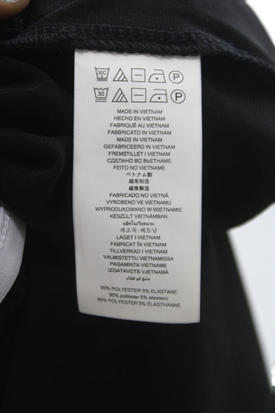 Michael Michael Kors Women Shift Dress Black Colorblock 3/4 Sleeve Size XS