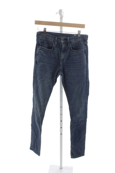 Rag & Bone Mens Skinny Blue Jeans Button Fly Size 29