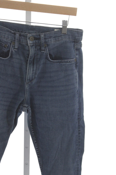 Rag & Bone Mens Skinny Blue Jeans Button Fly Size 29