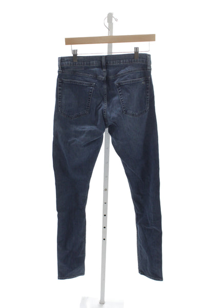 Rag & Bone Mens Skinny Blue Jeans Button Fly Size 29