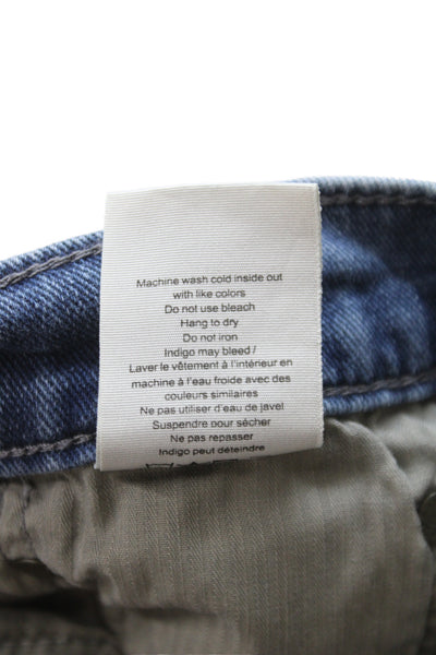 Rag & Bone Mens Skinny Blue Jeans Button Fly Size 29