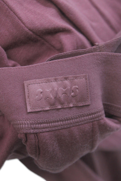 Skims Women Lounge Pants Purple 48% Modal Solid Loungewear Size 3X