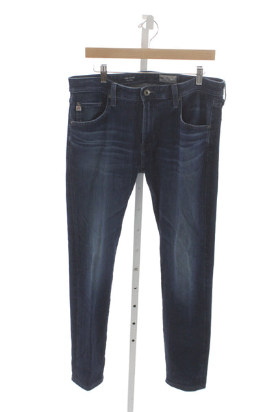 AG Adriano Goldschmied Mens Skinny Blue Jeans Size 34