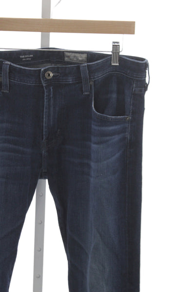 AG Adriano Goldschmied Mens Skinny Blue Jeans Size 34