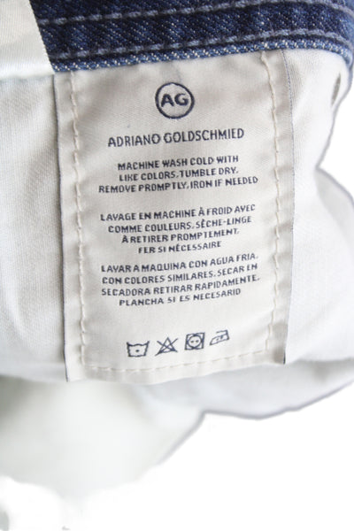 AG Adriano Goldschmied Mens Skinny Blue Jeans Size 34