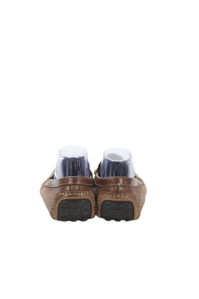 Cole Haan Mens Leather Slide On Casual Loafers Brown Size 9 D
