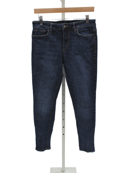 Joes Womens Skinny Blue Cotton Mid Rise Jeans Size 29