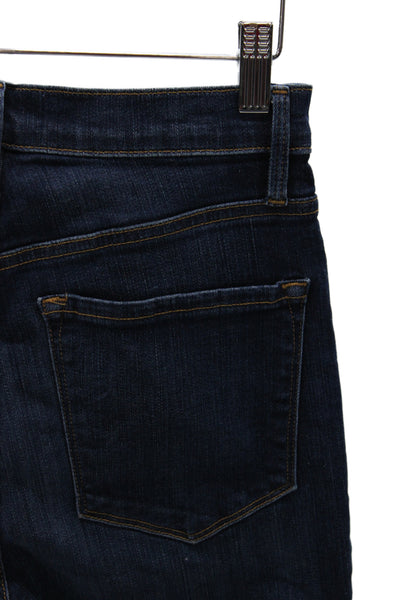 Frame Denim Women Skinny Jeans Blue Mid Rise Inseam 29 Size 27