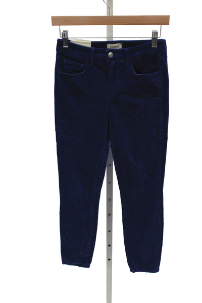 L'Agence Women Skinny Blue Cotton Jeans Size 25