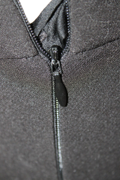St. John Women Black Dress Pants Polyester Zip Size 0