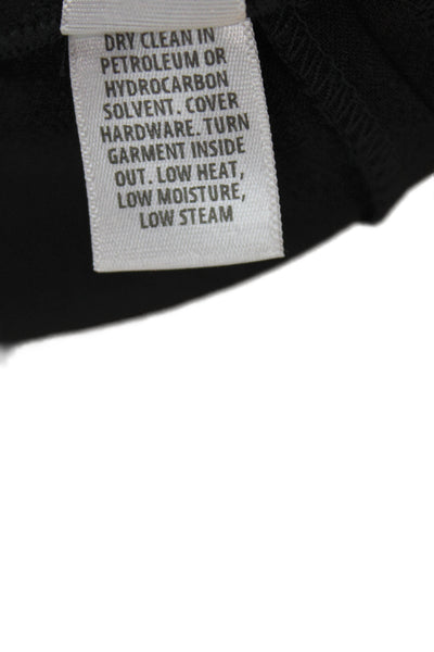 St. John Women Black Dress Pants Polyester Zip Size 0