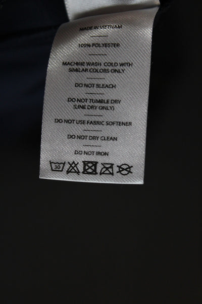 Rhone Mens Chino Pants Blue Polyester Zip Fly Athleisure Size 32