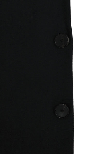 Sandro Paris Mens Black Wool Blazer Button Closure Size 52
