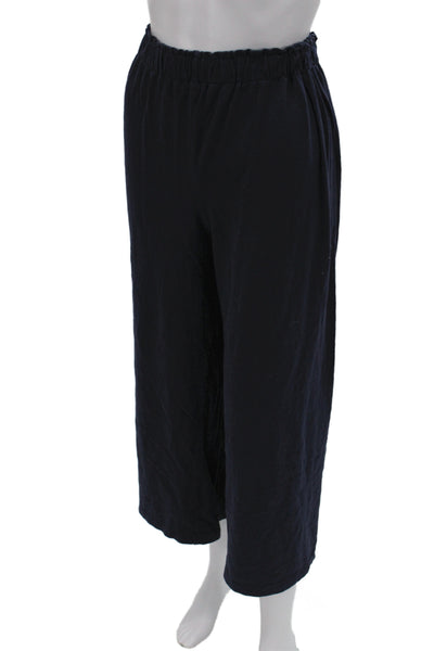 Sundry Womens Cropped Blue Pull On Pants 95% Cotton Size 2