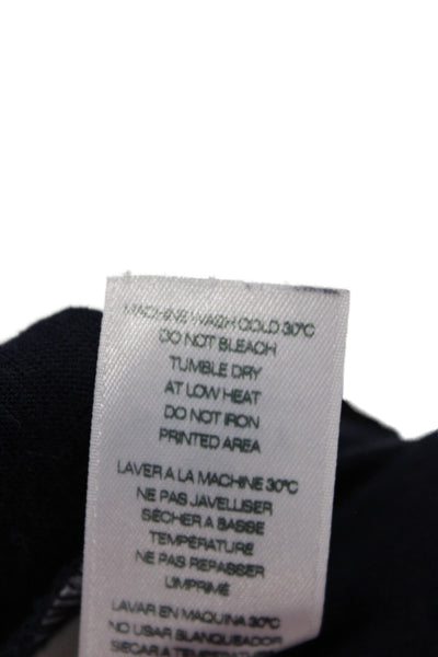 Sundry Womens Cropped Blue Pull On Pants 95% Cotton Size 2