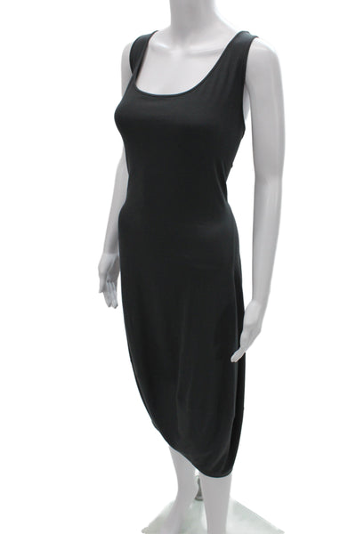 Eileen Fisher Women Black Tank Dress Sleeveless Scoop Neck Size 1X