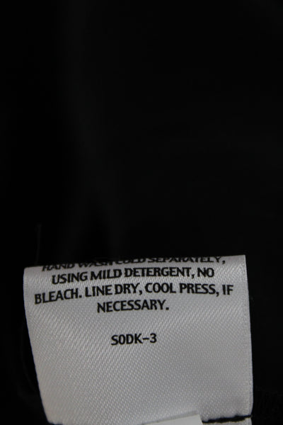 Eileen Fisher Womens Tank Dress Black Silk Scoop Neck Sleeveless Size 1X