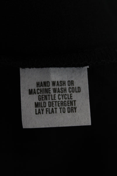 Joan Vass Womens Black Cotton Dress Pants Size 1X