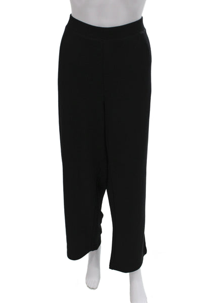 Eileen Fisher Women Black Dress Pants 60% Viscose Size 2X