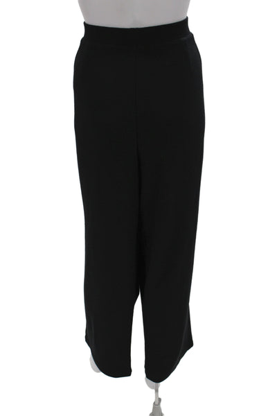 Eileen Fisher Women Black Dress Pants 60% Viscose Size 2X