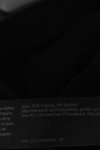 Eileen Fisher Women Ankle Black Viscose Pants Size XL