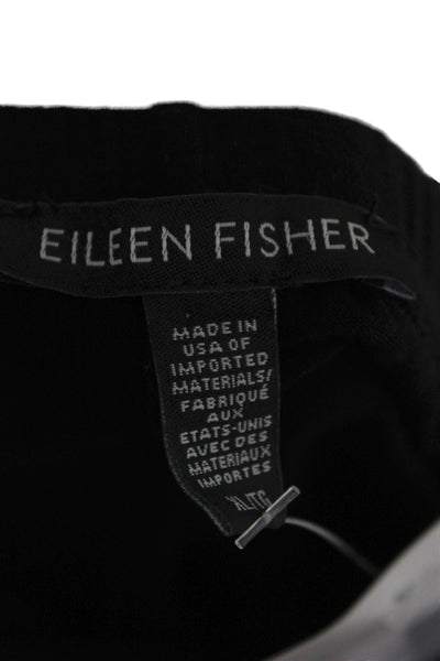 Eileen Fisher Women Ankle Black Viscose Pants Size XL
