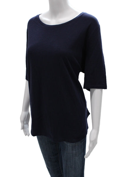 Eileen Fisher Women Basic Scoop Neck Organic Cotton Short Sleeve TShirt Size 2X