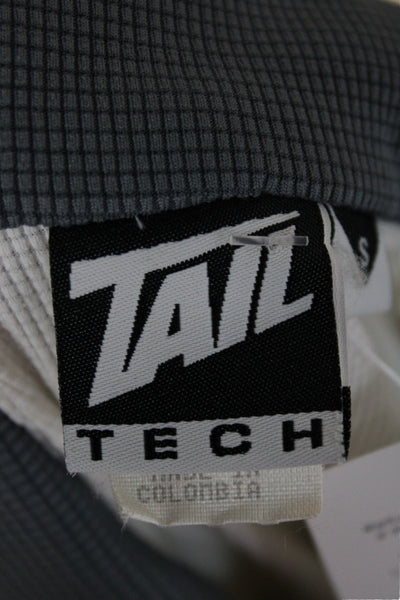 Tail Womens Pullover Polo Collared Colorblock White Tactel Sleeveless Size S