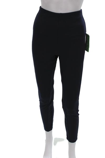 Lysse Women Ankle Leggings Black Viscose Basic Size M
