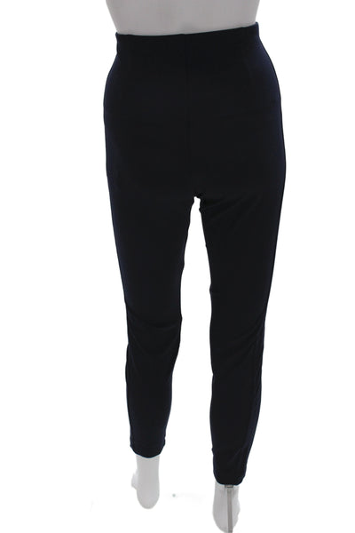 Lysse Women Ankle Leggings Black Viscose Basic Size M